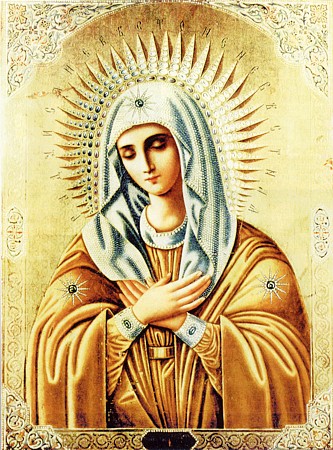 икона Божией Матери “Умиление Серафимо-Дивеевская”